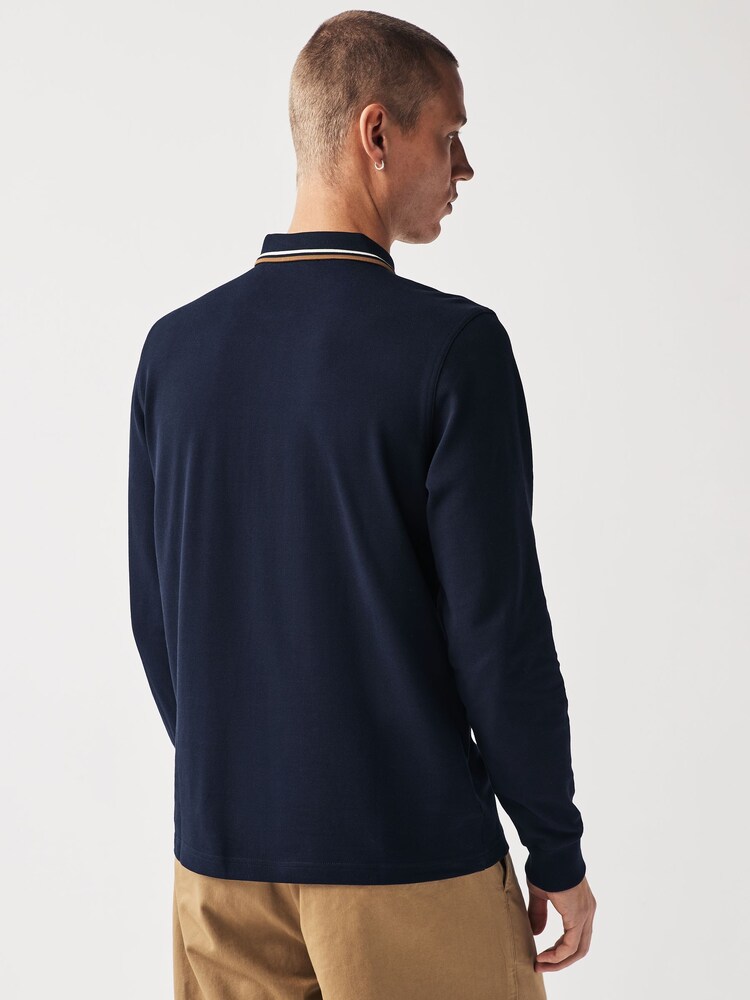 Fred Perry Mens Twin Tipped Polo Shirt - Image 2 of 7