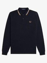 Fred Perry Mens Twin Tipped Polo Shirt - Image 5 of 7