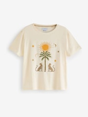 Never Fully Dressed Khaki Green Running Wild 100% Cotton Pyjamas Set - Image 6 of 9