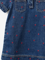 Cotton On Blue Denim Polo Dress - Image 3 of 3