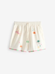 Never Fully Dressed White 100% Cotton Shirt Pyjama Set - Image 12 of 13