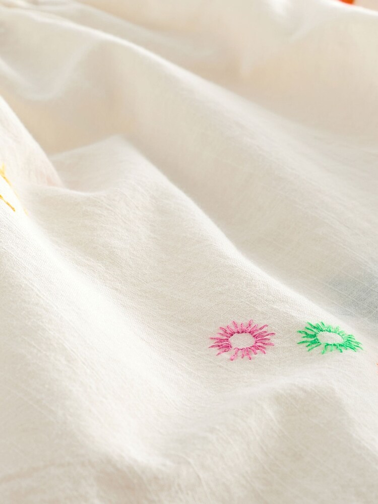 Never Fully Dressed White 100% Cotton Shirt Pyjama Set - Image 13 of 13