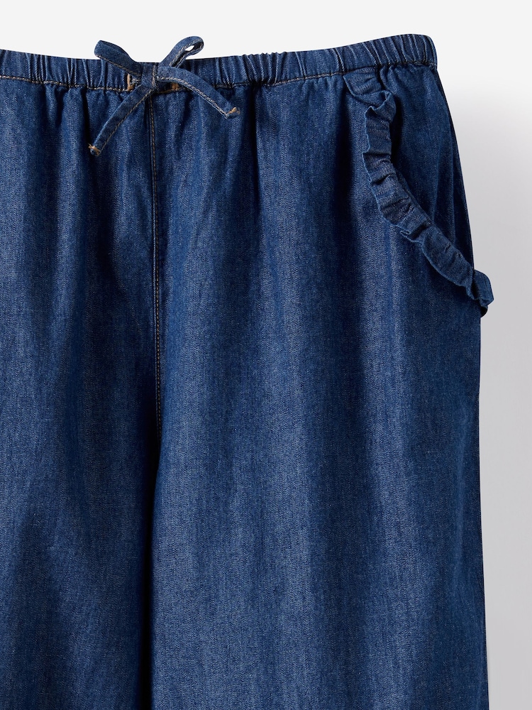 Cotton On Blue Gigi Bubble Hem Pant - Image 3 of 3