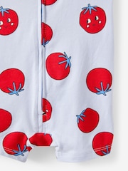 Cotton On Blue Short Sleeve Zip Romper - Image 2 of 3