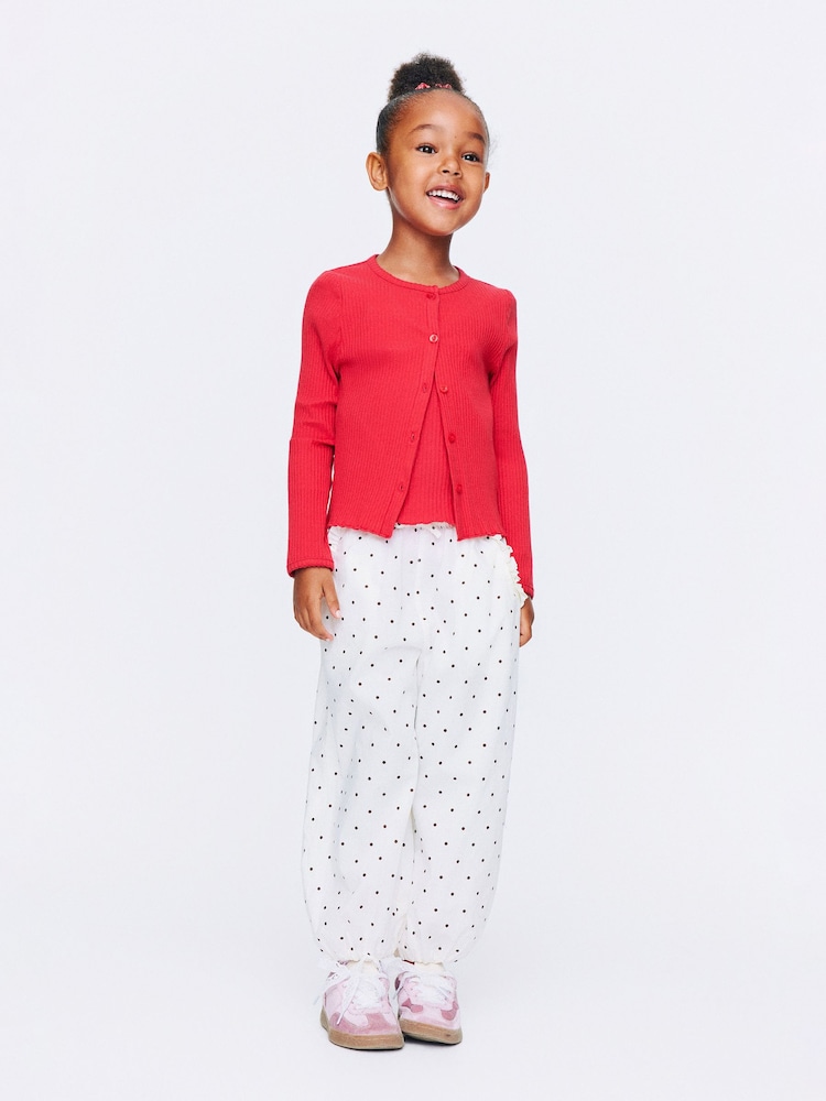 Cotton On White Gigi Bubble Hem Pant - Image 1 of 6
