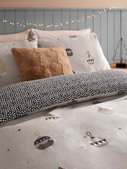 Brushed 100% Cotton Christmas Duvet Cover and PIllowcase Set - Изображение 3 из 6