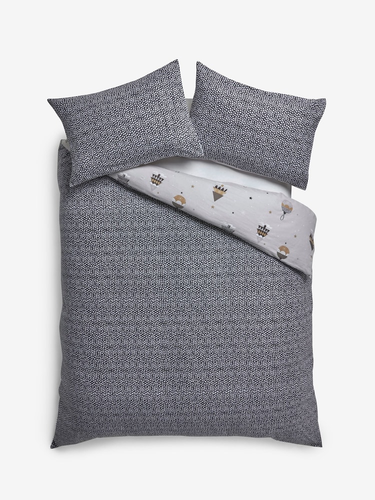 Brushed 100% Cotton Christmas Duvet Cover and PIllowcase Set - Изображение 6 из 6