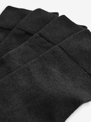 Black Pattern Modal Signature Socks 4 Pack - Image 3 of 3