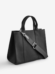 Karl Lagerfeld RSG Square Medium Black Tote Bag - Image 2 of 3