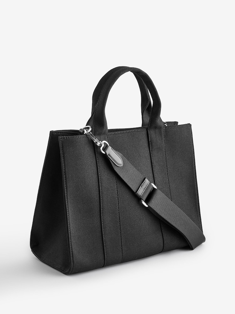 Karl Lagerfeld RSG Square Medium Black Tote Bag - Image 2 of 3