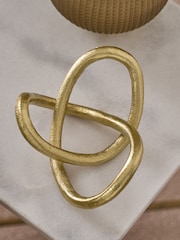 Lipsy Gold Knot Ornament - Image 2 of 3
