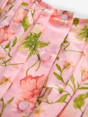 Pink Printed Cotton Prom Dress (3-12yrs) - Image 8 of 8