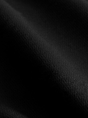 Black Slim Fit Easy Care Textured Single Cuff Smart Shirt - Image 3 of 3
