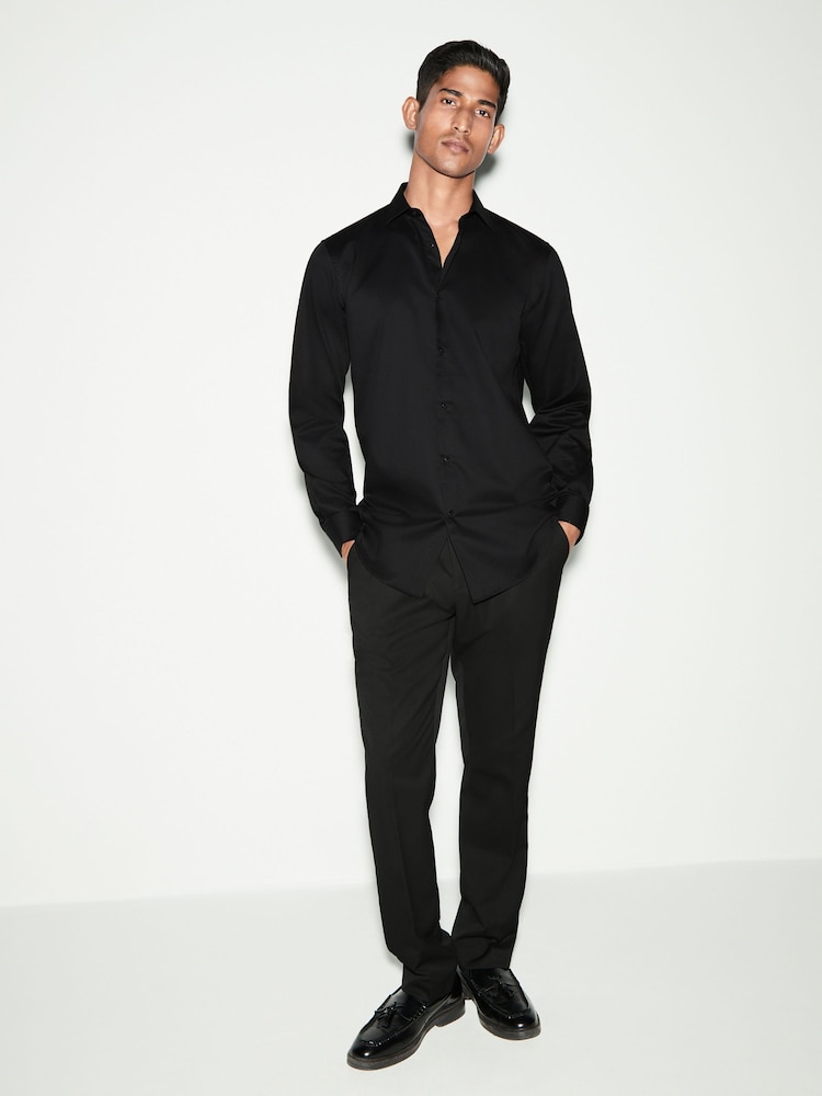 Black Regular Fit - Image 2 of 7 Black Regular Fit - Image 2 of 7
