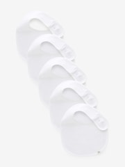 White 100% Cotton Baby Bibs 5 Pack - Image 1 of 4