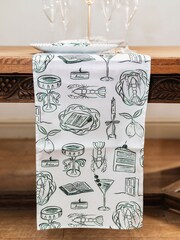 Avalon Home Green Just A Girl Table Runner - Image 2 of 6