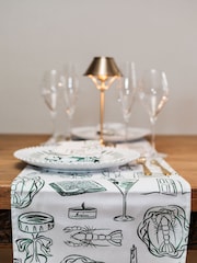 Avalon Home Green Just A Girl Table Runner - Image 3 of 6