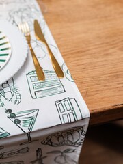 Avalon Home Green Just A Girl Table Runner - Image 5 of 6