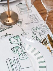 Avalon Home Green Just A Girl Table Runner - Image 6 of 6