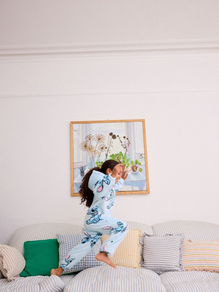Blue Lilo & Stitch License Fleece All-In-One (3-16yrs) - Image 2 of 7