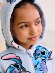 Blue Lilo & Stitch License Fleece All-In-One (3-16yrs) - Image 4 of 7
