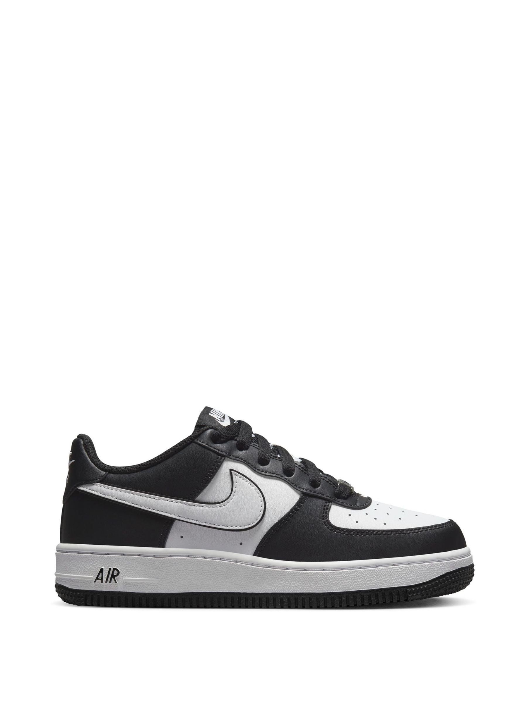Buy Nike Black Grey Air Force 1 LV8 2 Youth Trainers from Next Luxembourg