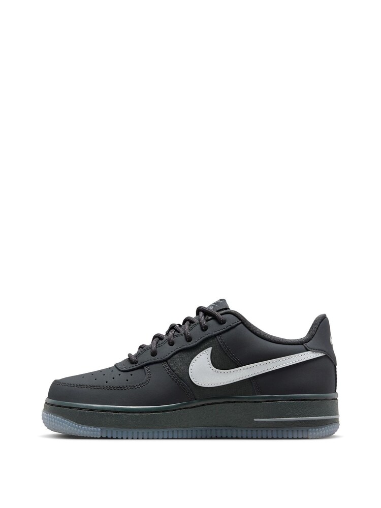 Noir/Gris - Baskets Nike Air Force 1 enfant - Image 3 of 9