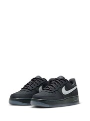 Noir/Gris - Baskets Nike Air Force 1 enfant - Image 4 de 9