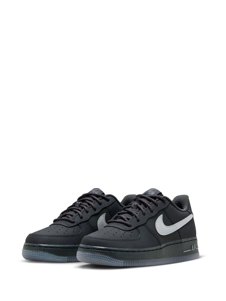 Noir/Gris - Baskets Nike Air Force 1 enfant - Image 4 of 9