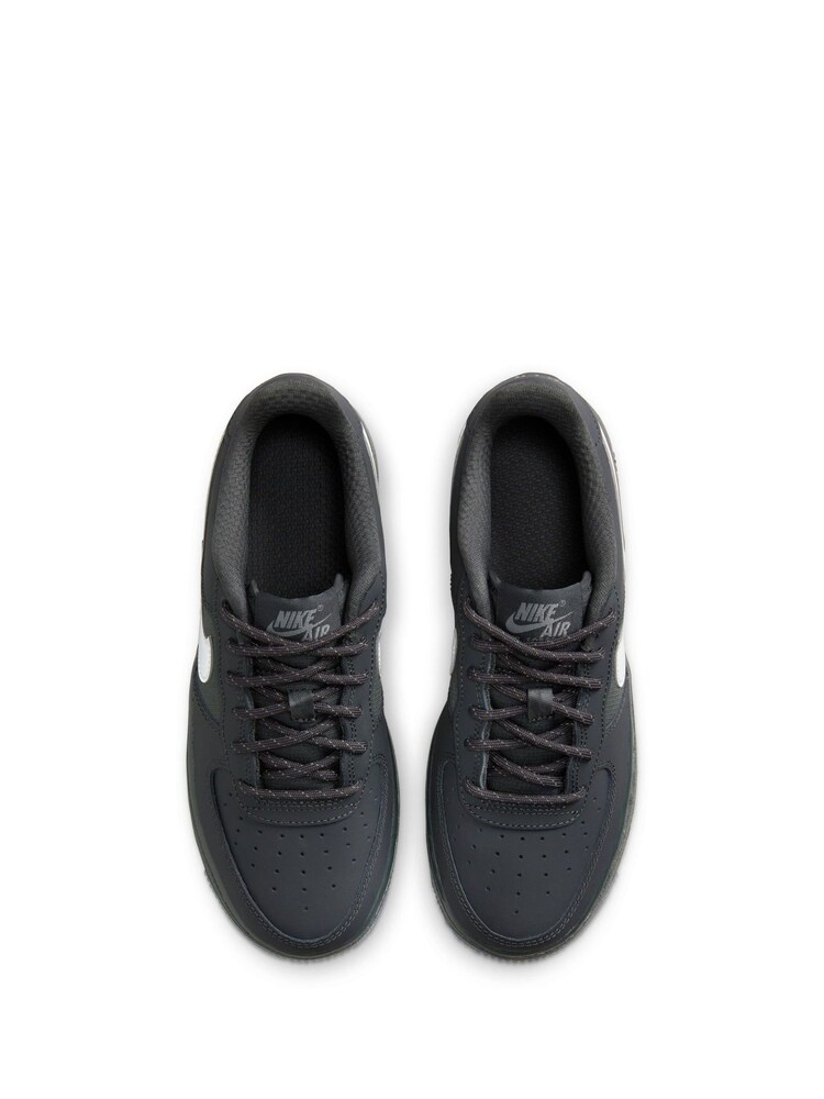 Noir/Gris - Baskets Nike Air Force 1 enfant - Image 6 of 9