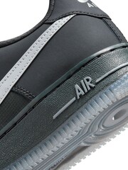 Noir/Gris - Baskets Nike Air Force 1 enfant - Image 9 de 9