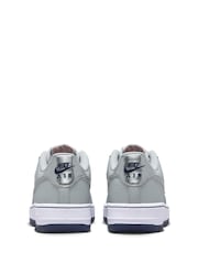 Серый/черный - Кроссовки Nike Air Force 1 (для подростков) - Изображение 4 из 9