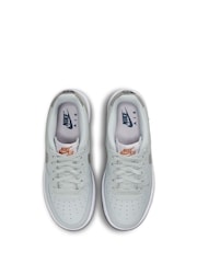 Серый/черный - Кроссовки Nike Air Force 1 (для подростков) - Изображение 5 из 9