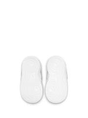 Nike White/Black/Gold Air Force 1 Trainers - Image 7 of 9