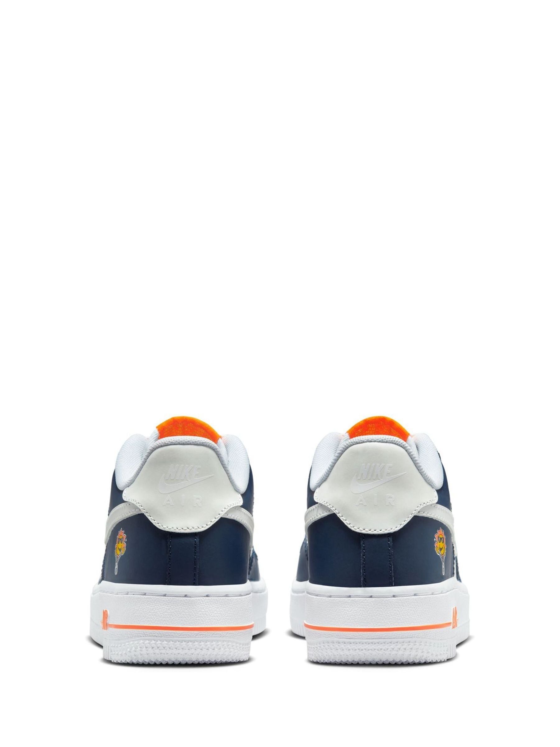 Acheter Bleu Nike Air Force 1 Youth Trainers from Next France