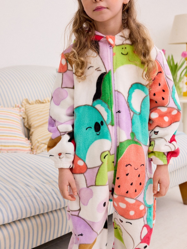Multi - Combinaison en polaire sous licence Squishmallow (6-14 ans) - Image 4 of 8