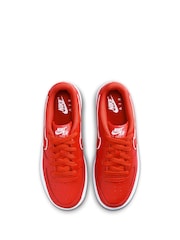 Rouge - Baskets Nike Air Force 1 enfant - Image 4 de 7