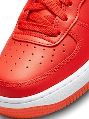 Rouge - Baskets Nike Air Force 1 enfant - Image 6 de 7
