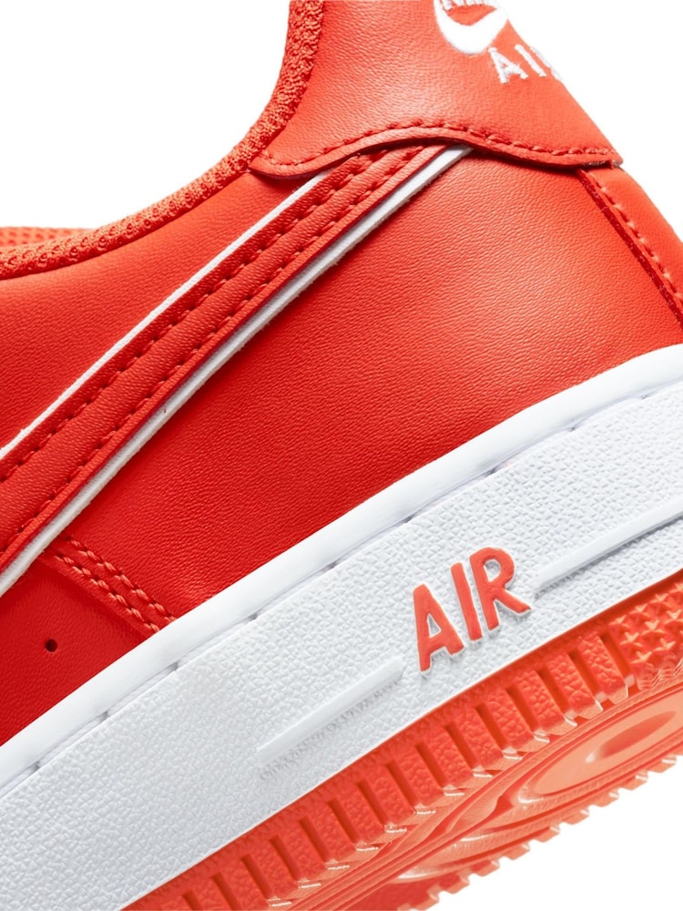 Rouge - Baskets Nike Air Force 1 enfant - Image 7 de 7