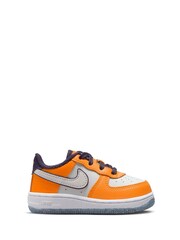 Nike Orange Force 1 Low SE Infant Trainers - Image 1 of 10