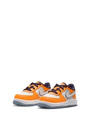 Nike Orange Force 1 Low SE Infant Trainers - Image 5 of 10