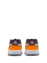 Nike Orange Force 1 Low SE Infant Trainers - Image 7 of 10