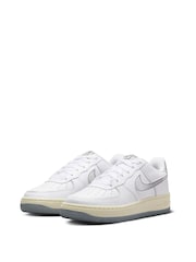 Nike White Air Force 1 LV8 3 Youth Trainers - Image 5 of 12
