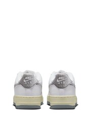 Nike White Air Force 1 LV8 3 Youth Trainers - Image 7 of 12