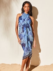 Lipsy Blue Multi Way Sarong - Image 4 of 5
