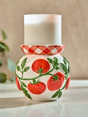 Bath & Body Works Tomato 3-Wick Candle Holder - Image 1 of 2