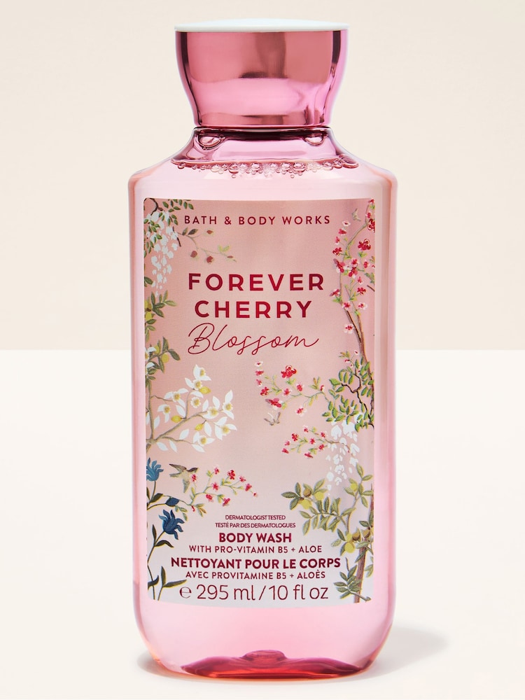 Bath & Body Works Forever Cherry Blossom Body Wash 295ml - Image 1 of 3 Bath & Body Works Forever Cherry Blossom Body Wash 295ml - Image 1 of 3
