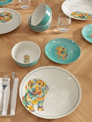 12 -delige dinerset met teckelmotief - Image 1 of 3