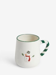 White Snowman Christmas Mug - Image 4 of 4