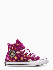 Converse Purple 1V Wonka Trainers - Image 1 of 10